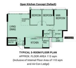 Blk 997C Buangkok Edgeview (Hougang), HDB 5 Rooms #627028931